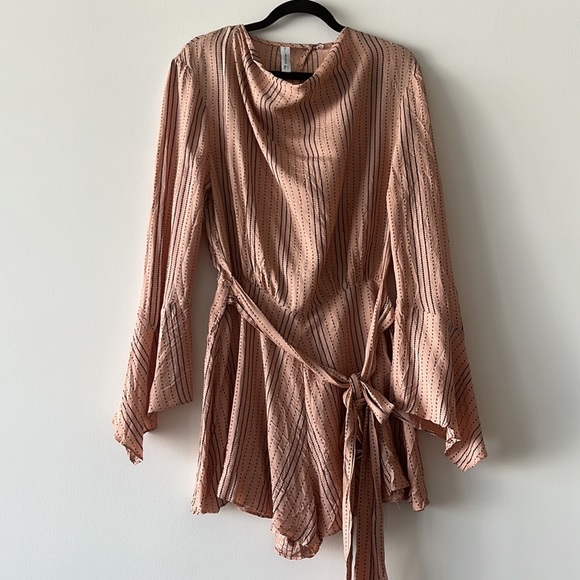 BEC + BRIDGE Pixie Dance Long Sleeve Bell Sleeve Playsuit - Picture 16 of 16